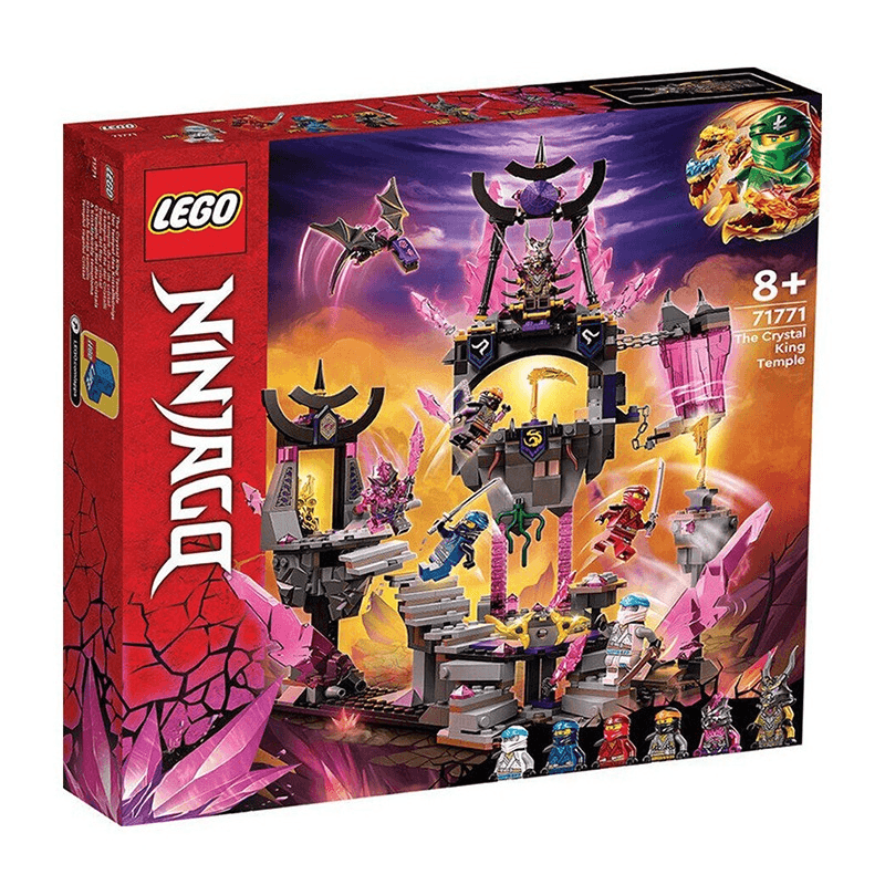 LEGO Ninjago The Crystal King Temple Building Set