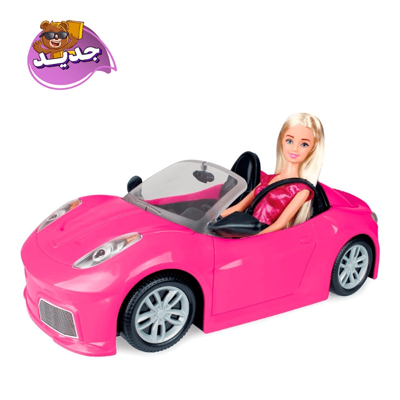 Power Joy Leila Dream Car 35 cm And Doll - Assorted