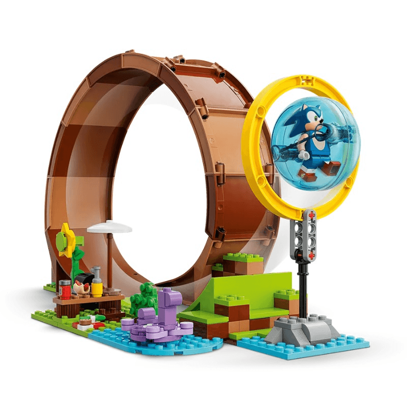 LEGO Sonic's Green Hill Zone Loop Challenge