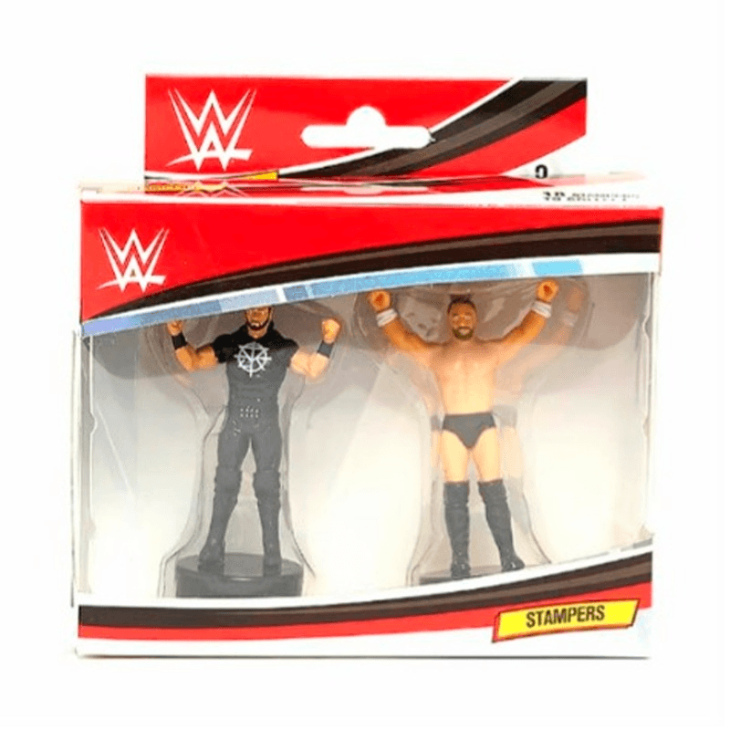 دبليو دبليو أي مجسمات شخصيات المصارعة الحرة ( عبوة من قطعتين ) - متنوع