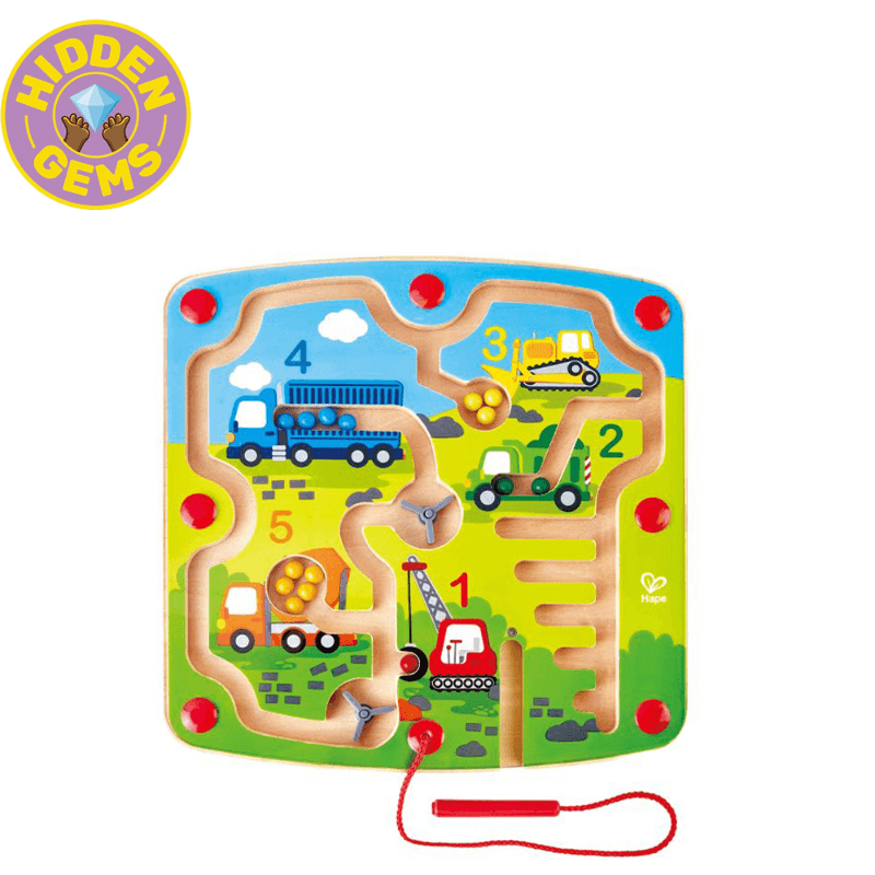 Hape Construction And Number Maze