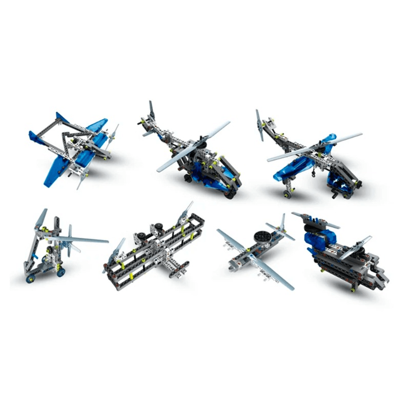 Clementoni Mechanics Lab - Aeroplanes And Helicopters
