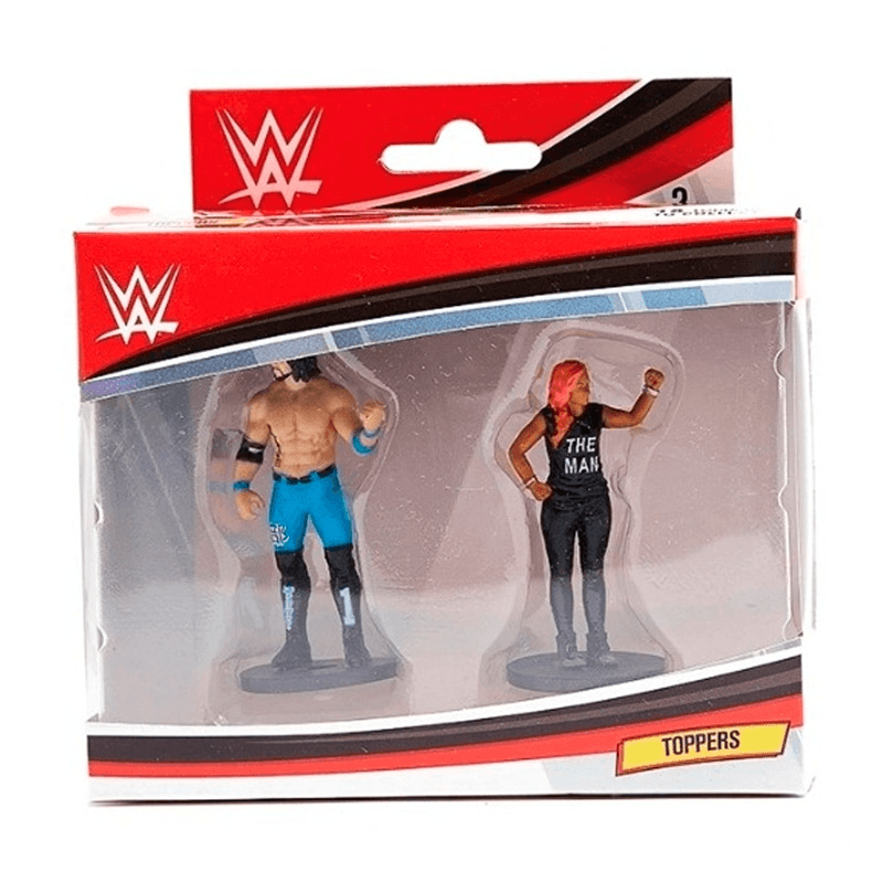 دبليو دبليو أي مجسمات شخصيات المصارعة الحرة ( عبوة من قطعتين ) - متنوع