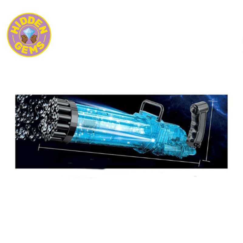 جاتلينغ مدفع فقاعات كهربائي بتصميم - 21 فتحة