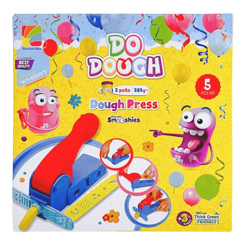 دو دو - مجموعة لعب صلصال بريس 5 قطع