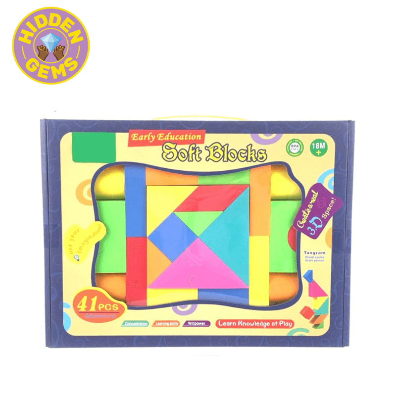 إيفا مجموعة مكعبات 41 قطعة