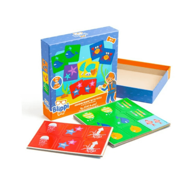 Blippi - Aquarium Memory Match Puzzle