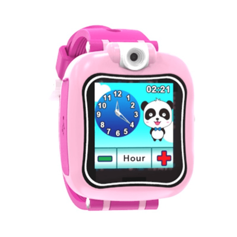 كيكو - الساعة الذكية مع كاميرا لون وردي