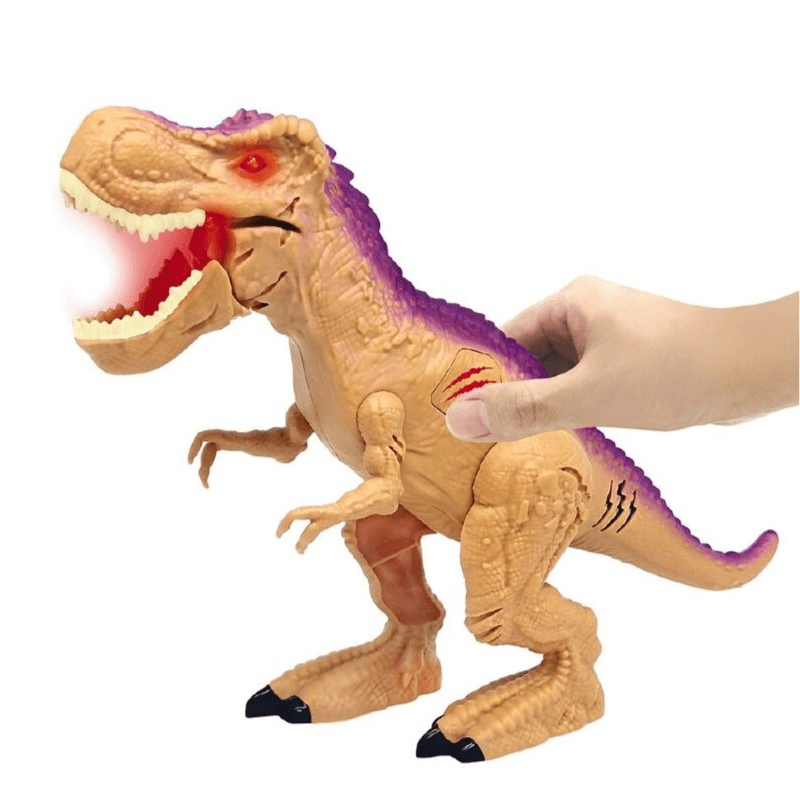 لعبة الديناصور مايتي ميجاسور بأضواء وأصوات - ألوان متنوعة