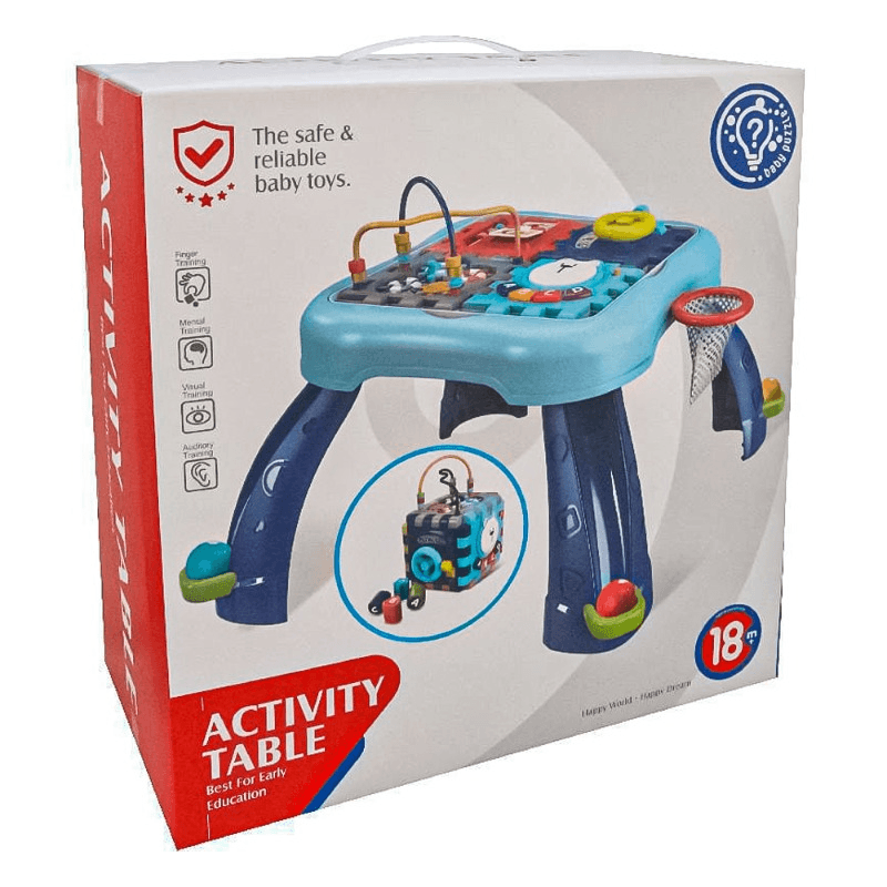 Play And Learn Infant Square Table With Light And Music
