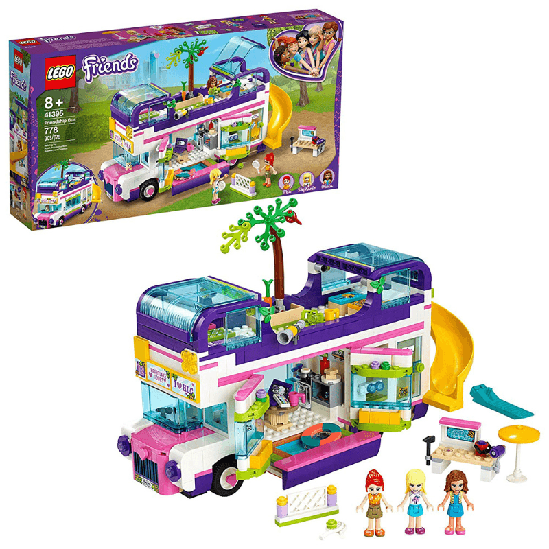 LEGO Friends Friendship Bus Toy with Swim Pool - 778 Pcs
