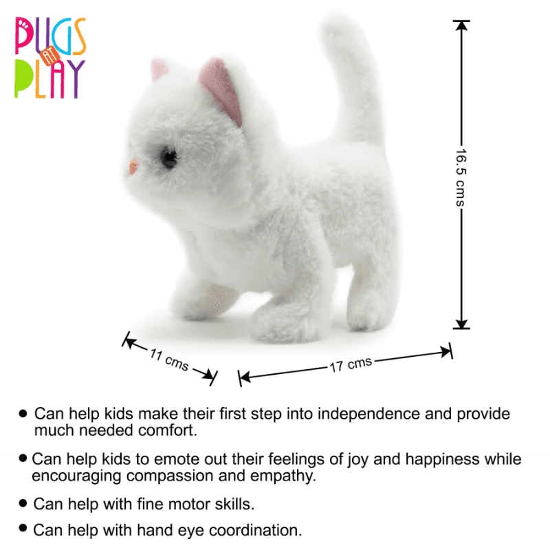 Pugs at Play Casper Walking Cat