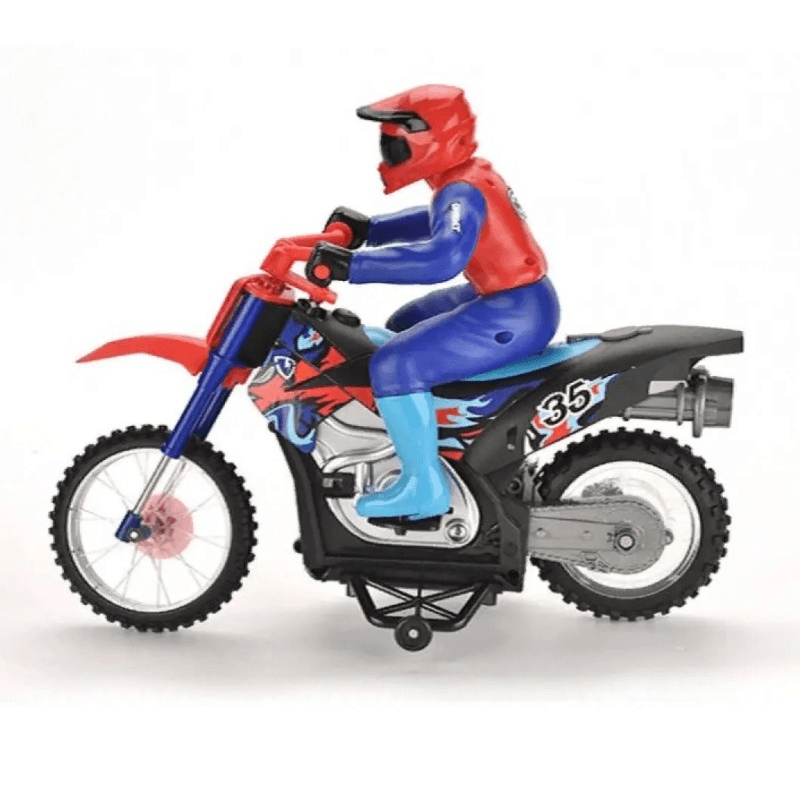 Crazon 2.4G Scale 1:10 Smoking Motorcycle