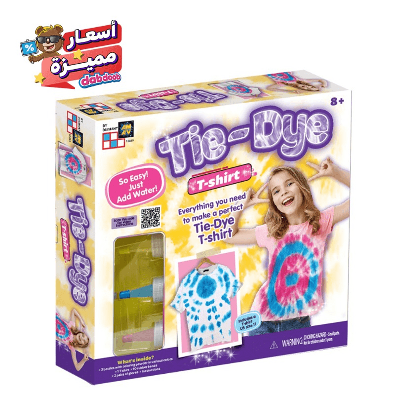مجموعة تاي داي لتلوين التي شيرت - مقاس 11
