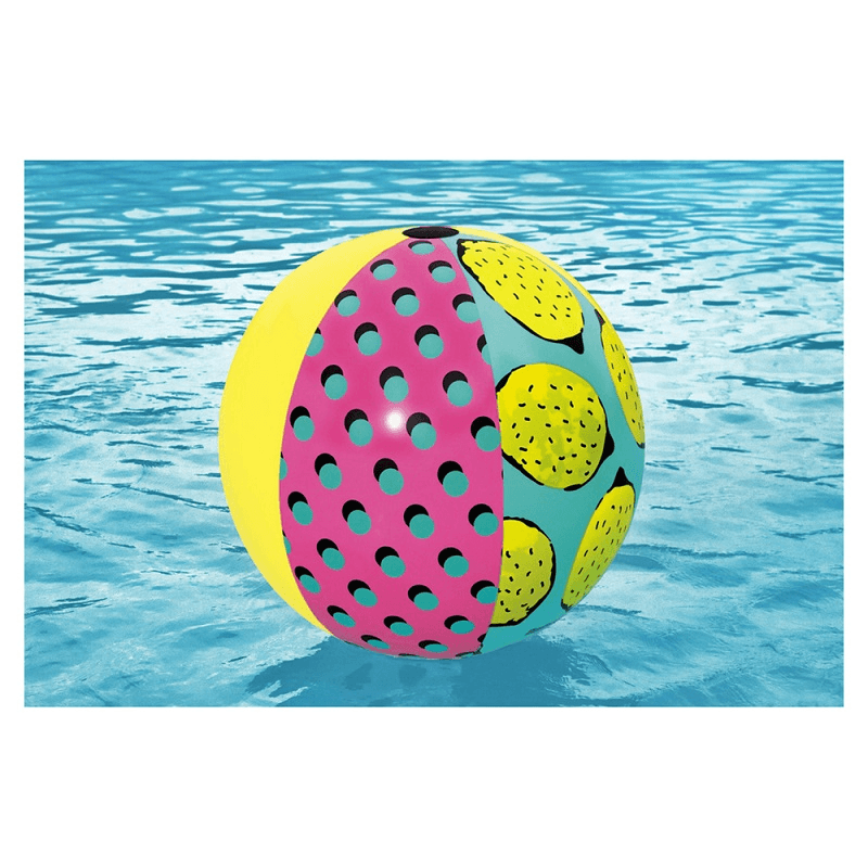 بست واي - كرة شاطئ 122 سم - مزينة