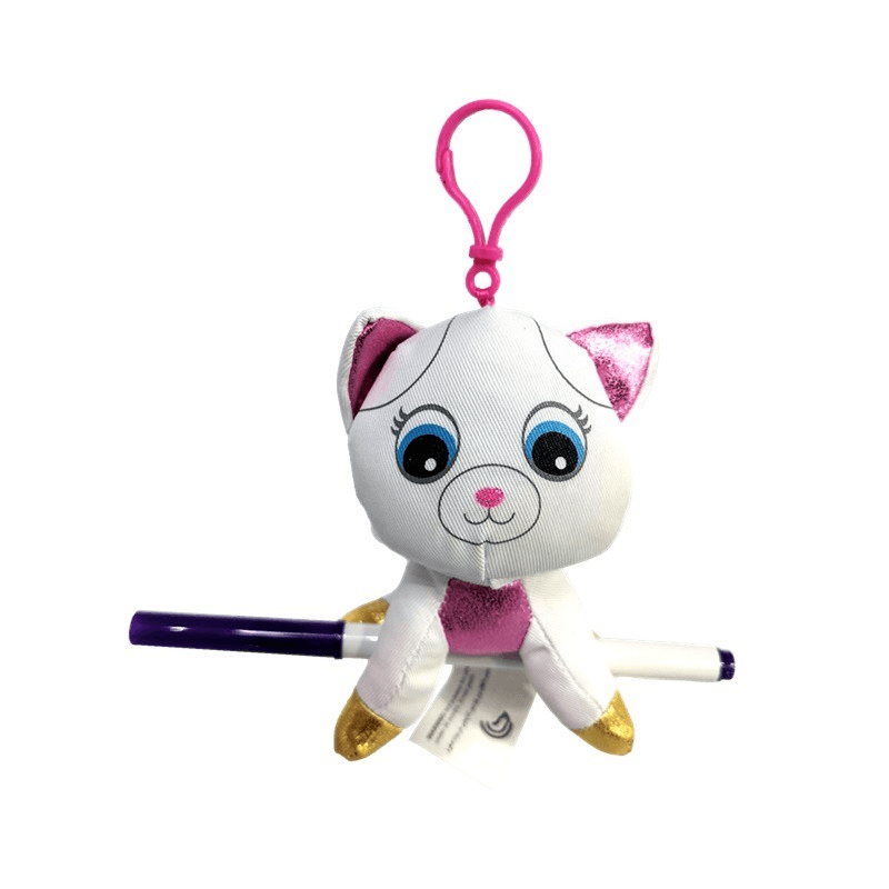 Crayola Colour Me Plush Backpack Clip