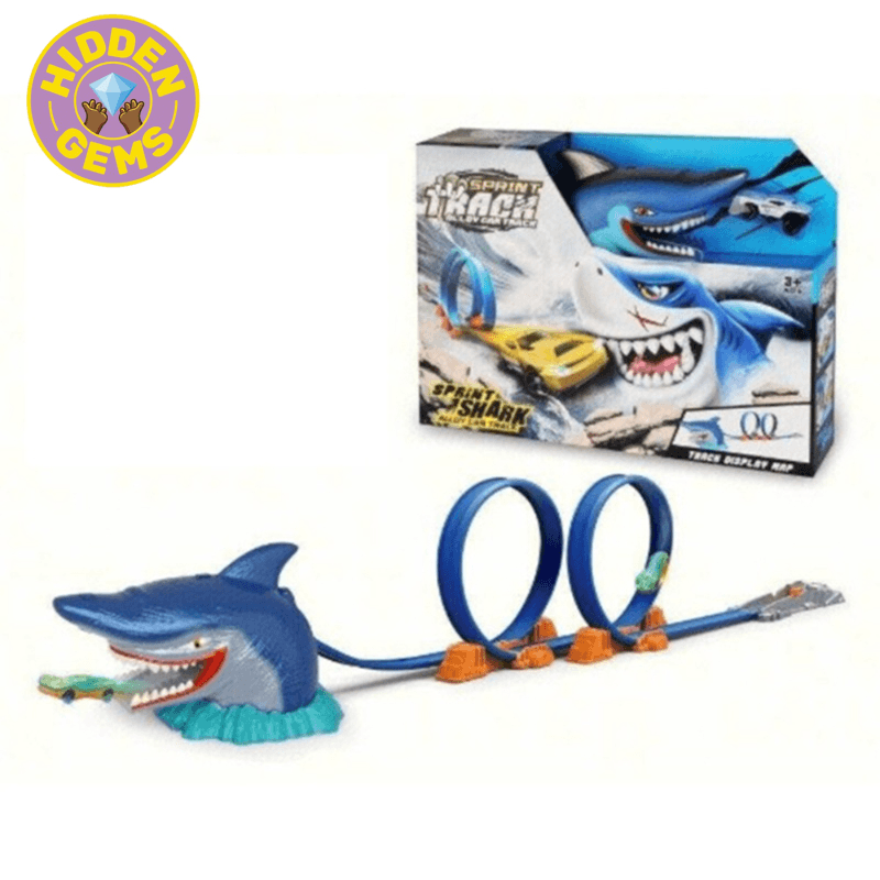 GCC Sprint Shark Track Set with Die-Cast Car