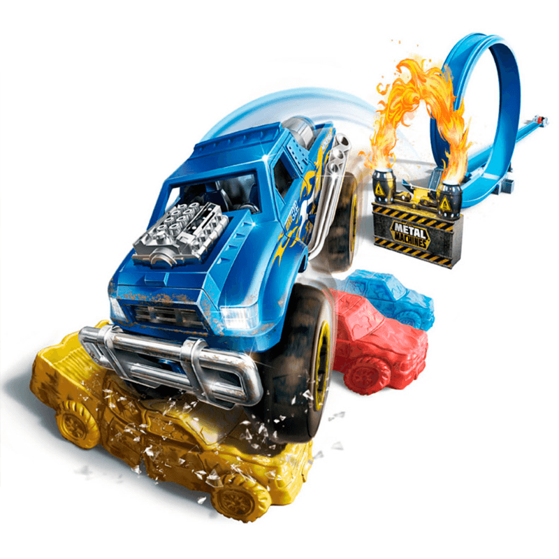 Metal Machines Auto Track Road Rampage