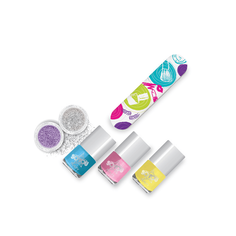 Tasia Glitter Fashion Nail Set