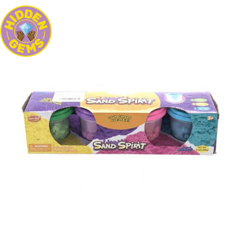 ساند سبيريت - مجموعة ألعاب الرمل السحري الملونة
