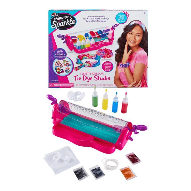 Cra-Z-Art Shimmer n Sparkle Twist And Colour Tie Dye Studio