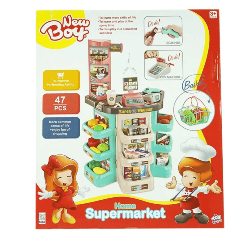 New Boy Home Supermarket Set
