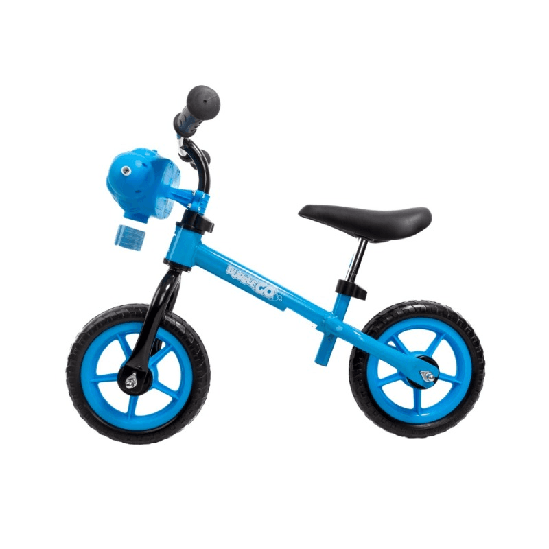 Tiny Wheel - Balance Bike With Bubble Machine For Kids - Blue