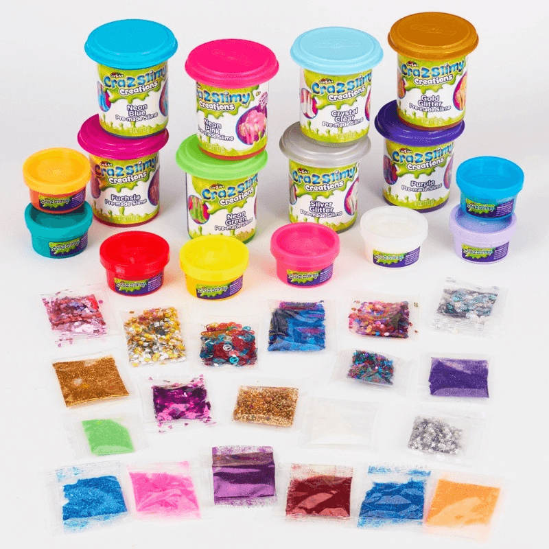 كري زي آرت - مجموعة لعب سلايم سوبر