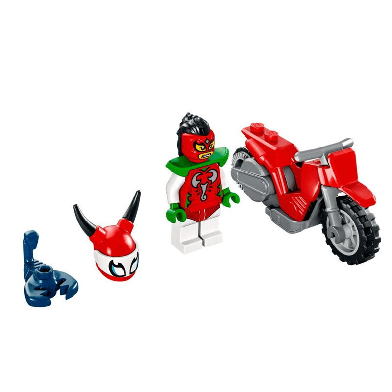 LEGO City Reckless Scorpion Stunt Bike - Red
