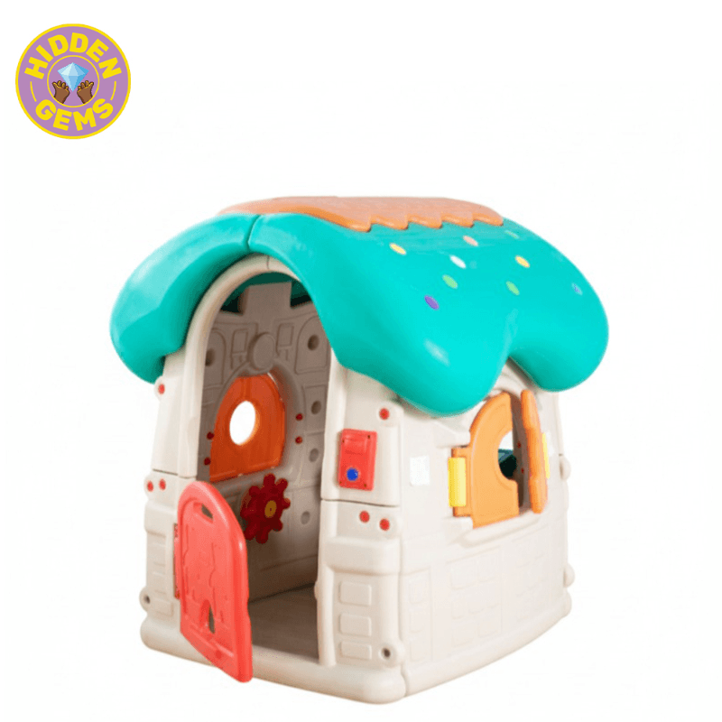 Mushroom Fantasy Plastic Playhouse for Kids