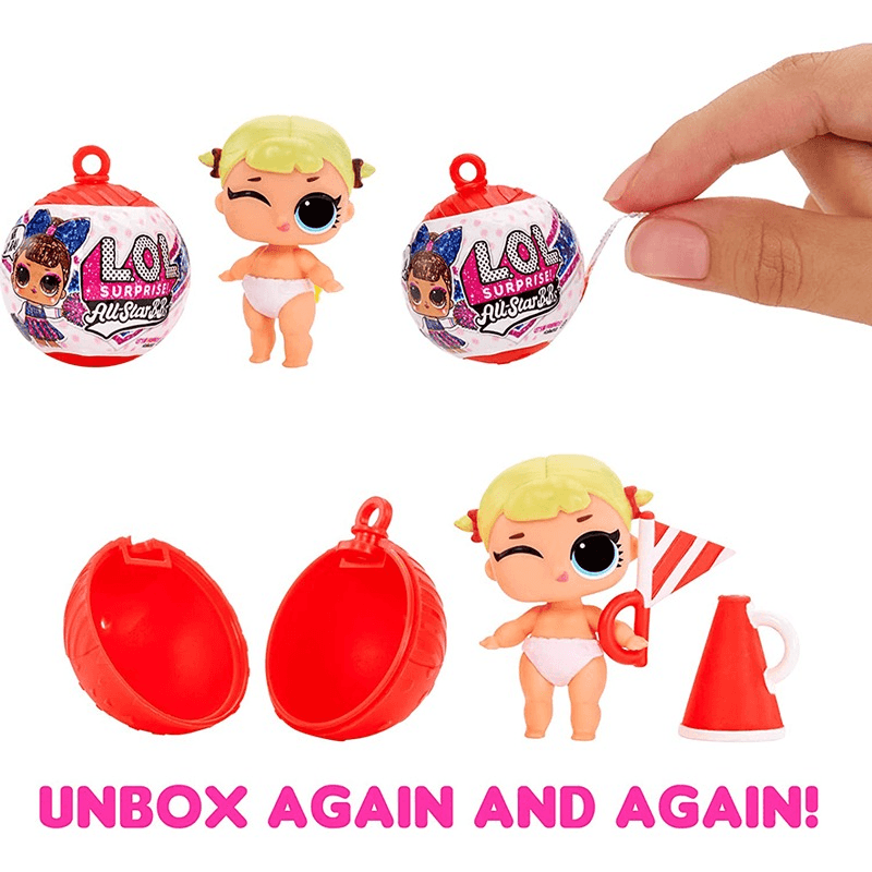 L.O.L. Surprise Soo Minnie Surprise with doll and 5 gifts in assorted shapes