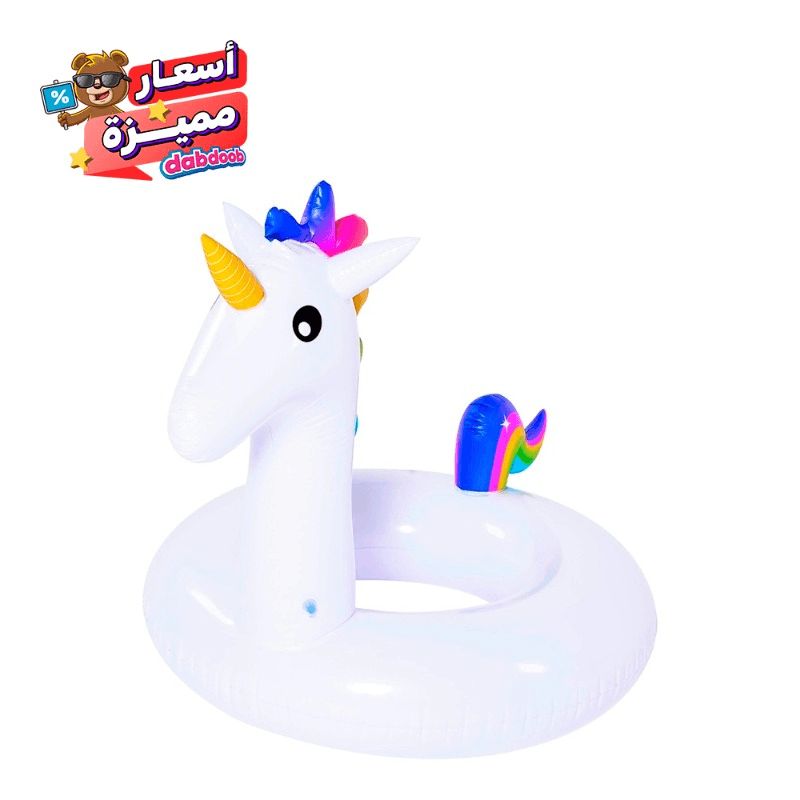 Sun Club Inflatable Unicorn Ring Float