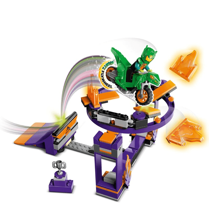 ليجو سيتي - مجموعة بناء دونك ستانت رامب تشالنج