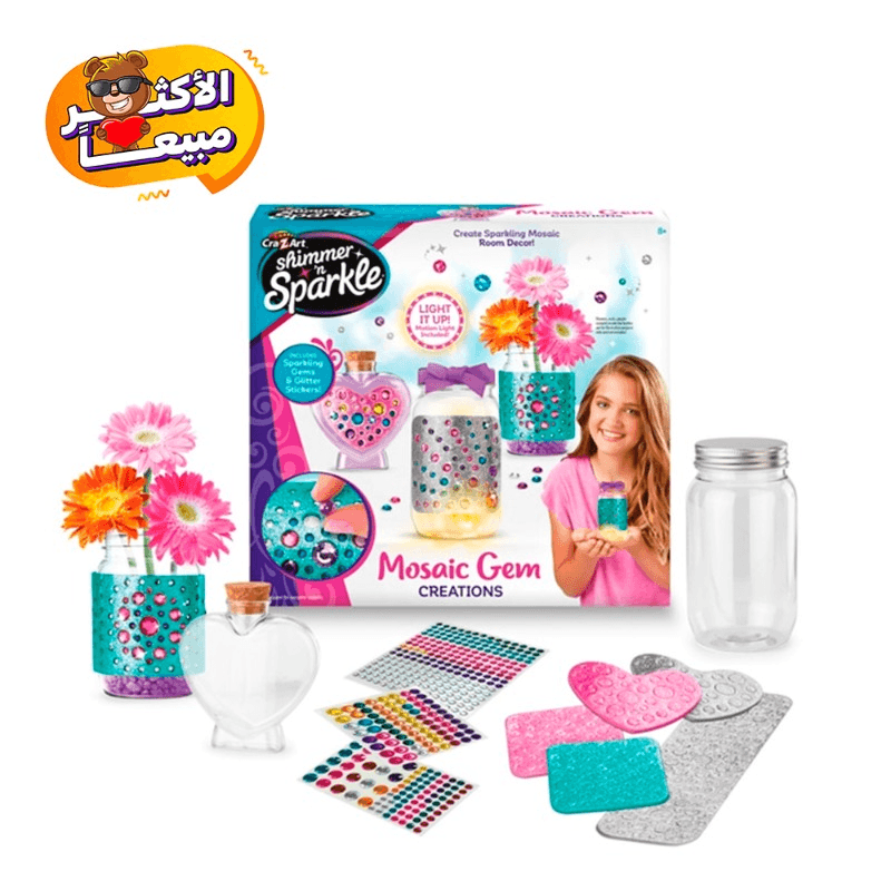 Cra-Z-Art Shimmer n Sparkle Mosaic Gem Creations