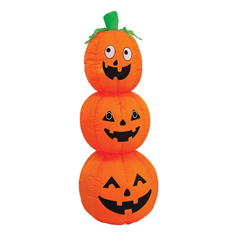 Mad Toys 4 Feet Inflatable Pumpkin Stack