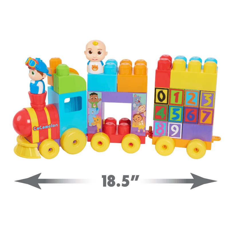 Cocomelon Stacking Train With Cocomelon Figures