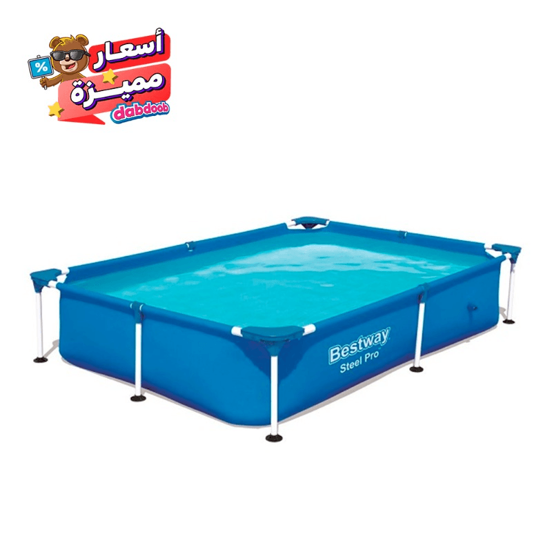 بست واي - مسبح الأطفال سبلاش فريم مستطيل الشكل
