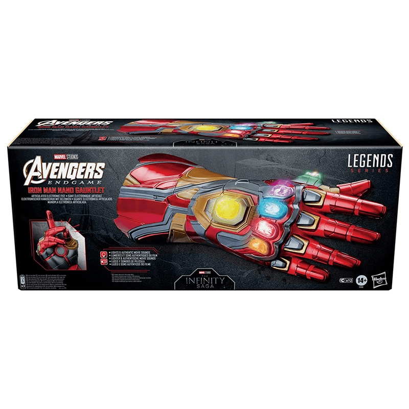 Avengers Marvel Legends Series Iron Man Nano Guantelete