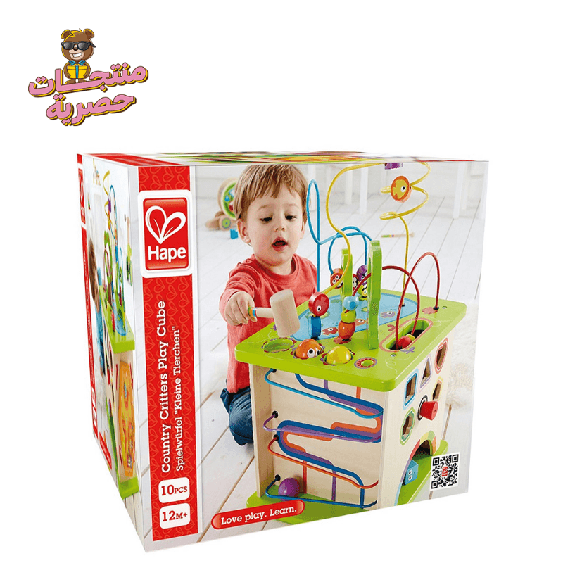 Hape Country Critters Play Cube