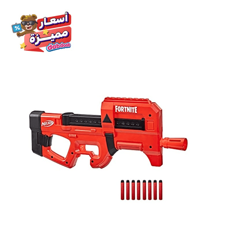 نيرف - مسدس فورتنايت مسدس اس ام جي محرك مدمج لون أحمر