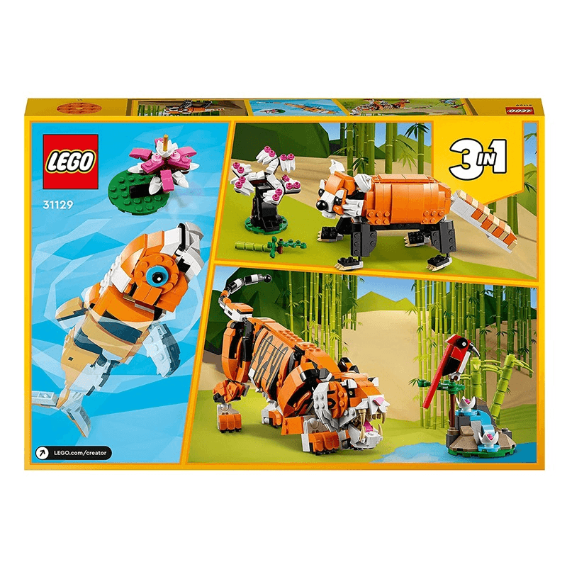 LEGO Creator 3in1 Majestic Tiger Building Kit