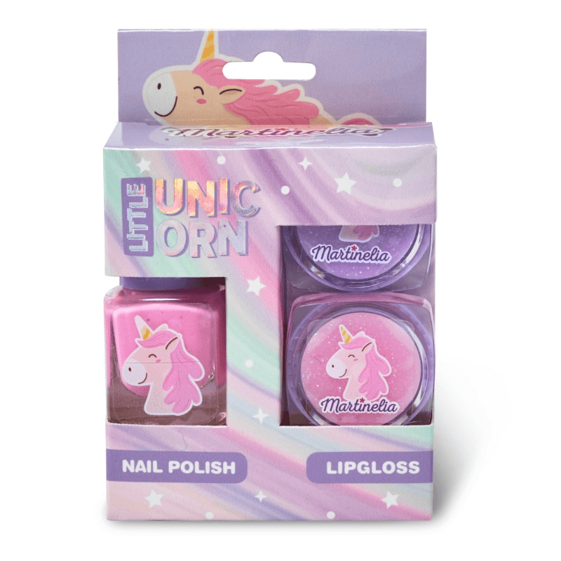 Martinelia Nail Polish & Lip Gloss Set - Little Unicorn