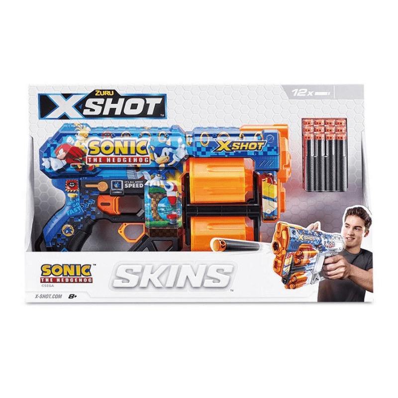 X-Shot Skins Dread Sonic (12Darts)-Multi Color