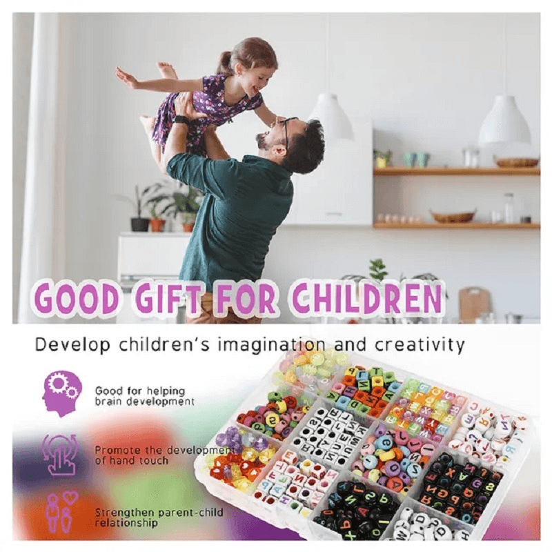 إيسين - مجموعة صناعة الأساور والمجوهرات خرز وأحرف