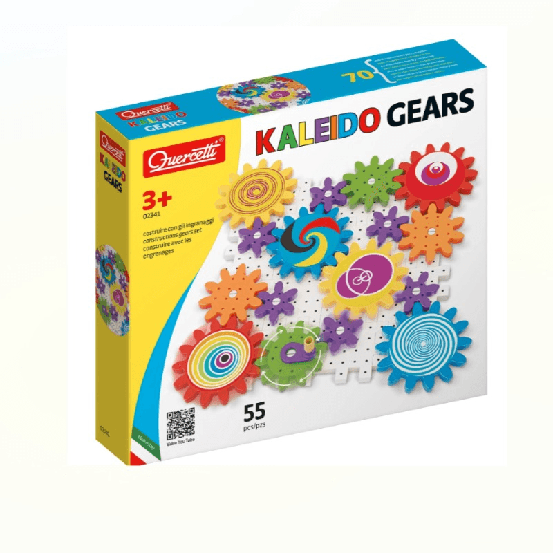 Quercetti Kaleido Gears Mosaic - 55 Pieces