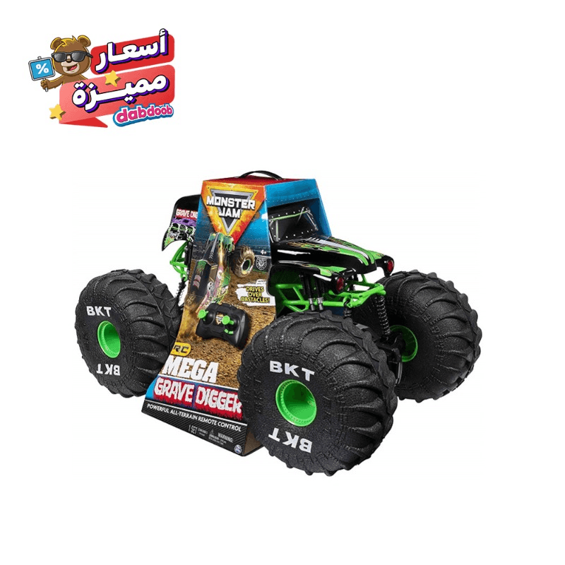 Monster Jam Official RC Mega Grave Digger