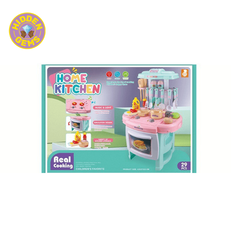 مجموعة لعبة الطباخ الصغير هوم كتشن للأطفال