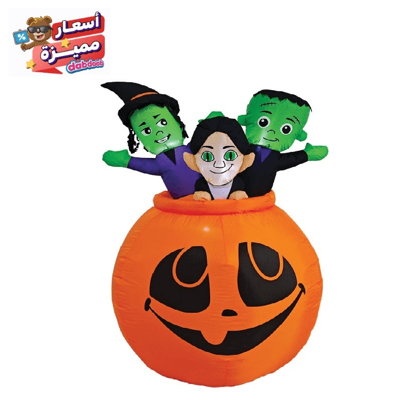 Mad Toys 5 Feet Inflatable Spooky Cauldron