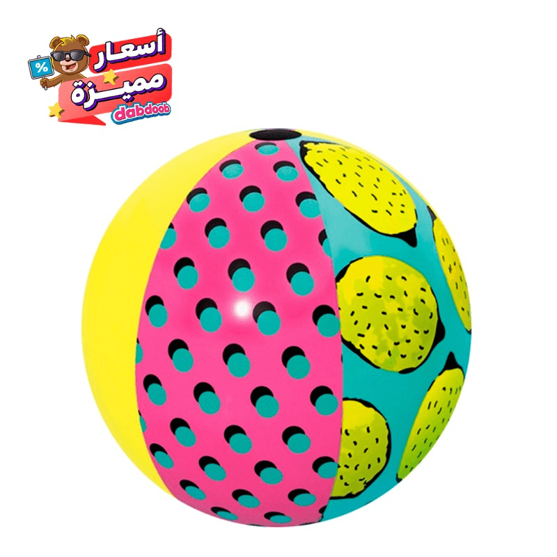 بست واي - كرة شاطئ 122 سم - مزينة