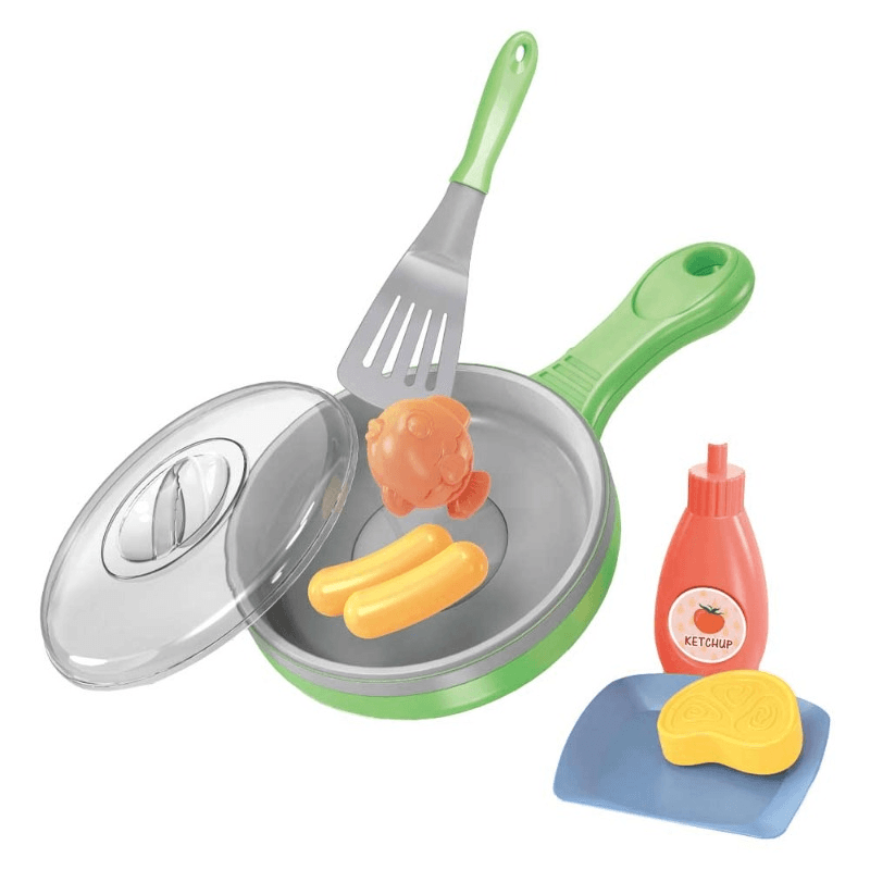 TTC - Little Chef's Mini Kitchen Series Electric Pan Set
